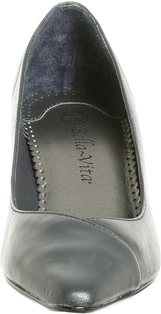 Bella Vita Women's Wow Pumps Color Navy Kidskin Size 8.5WW