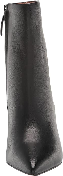 Franco Sarto Women's Vesi Block-Heeled Booties Color Black Leather Size 7M