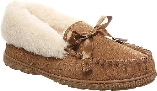 BEARPAW Women's Indio Slippers Color Hickory Size 11M