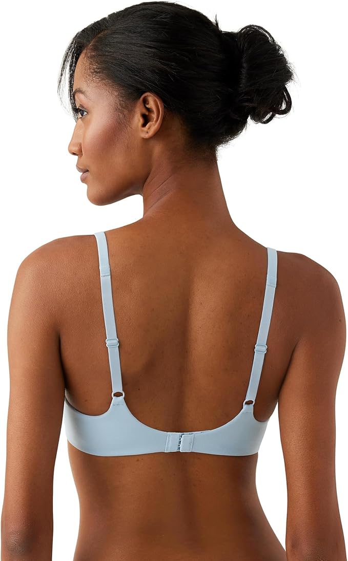 Wacoal How Perfect Wire Free T-Shirt Bra Winter Sky Size 38B