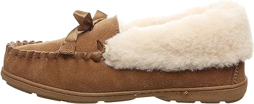 BEARPAW Women's Indio Slippers Color Hickory Size 11M