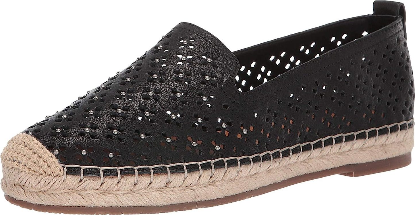 Patricia Nash Elena Espadrille Flats Color Black Size 8M