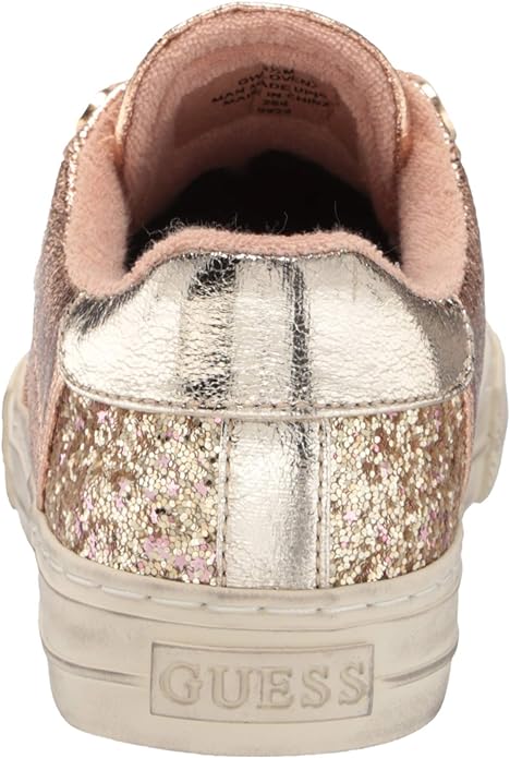 GUESS Women's Loven Fashion Sneakers Color Gold 710 Size 6M