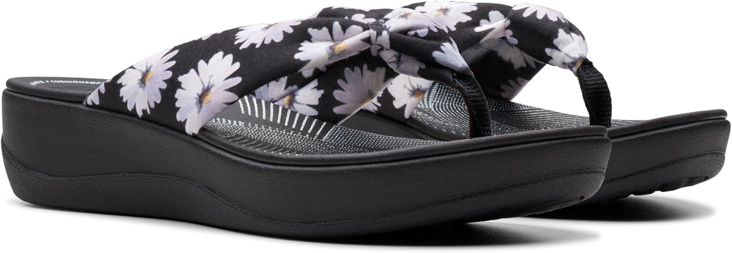 Clarks Women's Arla Glison Slip-On Black Multi Size 8