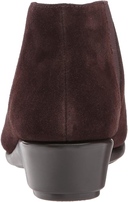 Aerosoles Women's Allowance Ankle Boot Color Dark Brown Suede Size 5.5M
