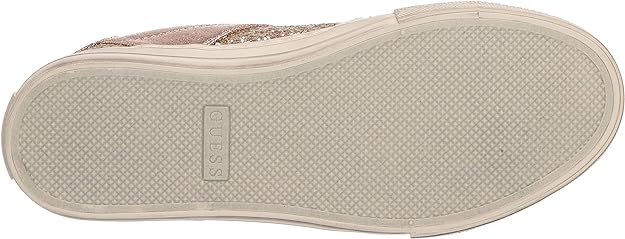 GUESS Women's Loven Fashion Sneakers Color Gold 710 Size 6M