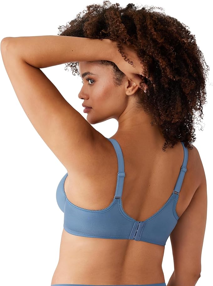 Wacoal Basic Beauty Contour Spacer T-Shirt Bra Coronet Blue Size 34C