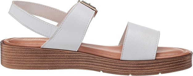 Bella Vita Women's Tay-Italy Sandals Color White Leather Size 8.5W