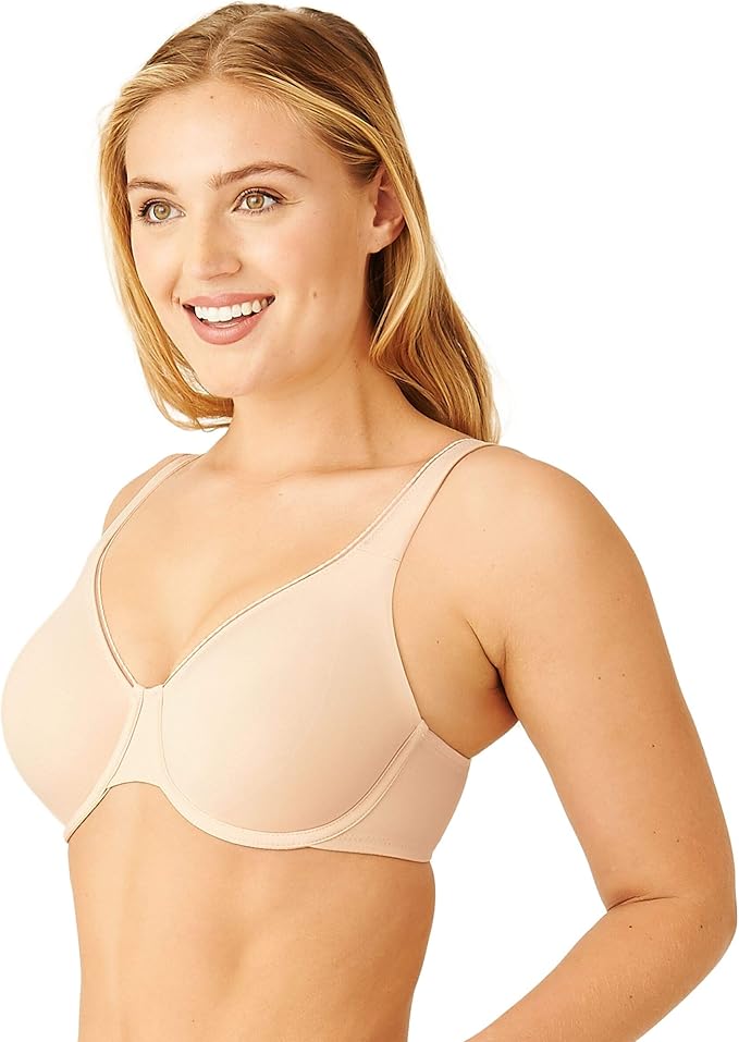 Wacoal Women's High Standards Underwire Bra Sand Nude Size 36DD
