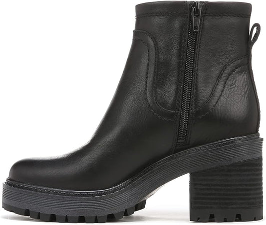 Zodiac Women's Clair Lug Sole Boots  Color Black Size 8.5M