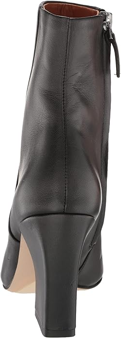 Franco Sarto Women's Vesi Block-Heeled Booties Color Black Leather Size 7M