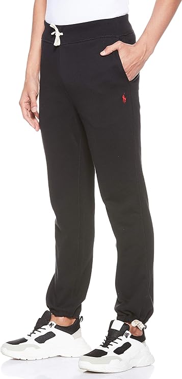 Polo Ralph Lauren Men's Cotton-Blend-Fleece Classic Athletic Pants Color Polo Black Size 2XL