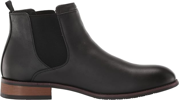 Vance Co. Men's Landon Chelsea Dress Boot Color Black Size 12M