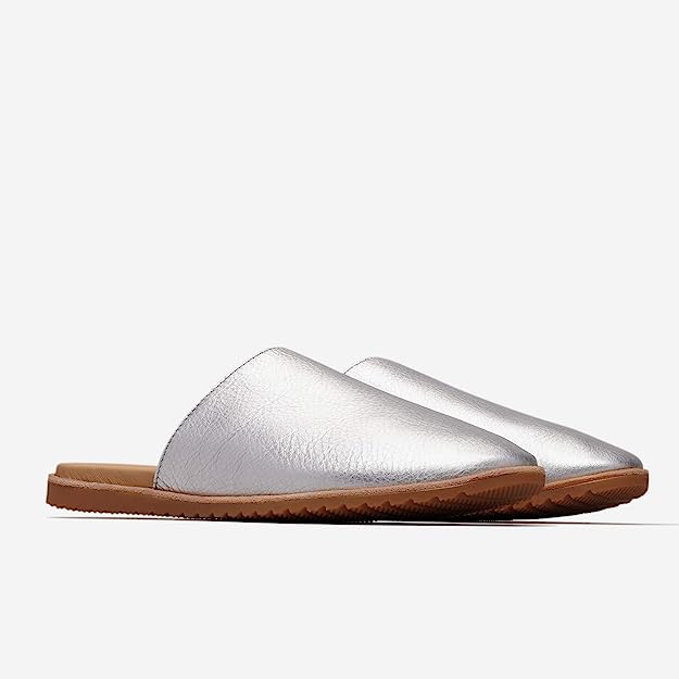 Sorel Womens Ella Mule Clog Color Silver Size 5.5M