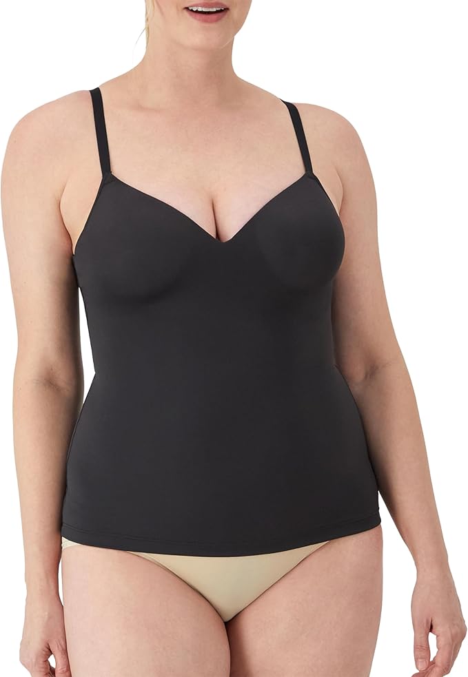 Maidenform Women's Firm Control Tummy-Shaping Camisole Black Size M