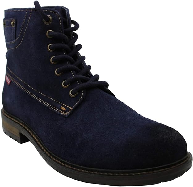 Levi's Men's Sheffield Closed Toe Ankle Boots Color Navy Size 9.5M