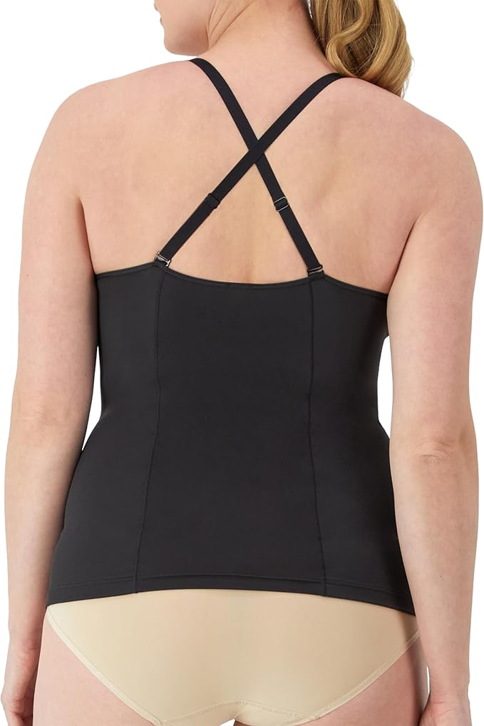 Maidenform Women's Firm Control Tummy-Shaping Camisole Black Size M