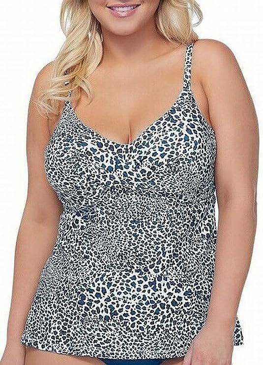 Raisins Curve Trendy Plus Size Kenya Aries T Multicolor White Size 14W