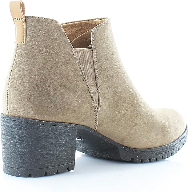 Dr. Scholl's Women's London Ankle Booties Color Woodsmoke Faux Suede Size 6M