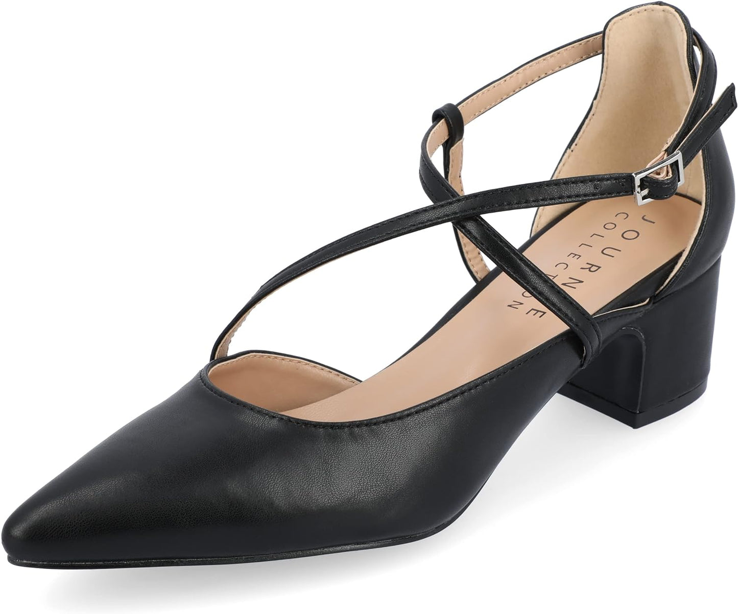 Journee Collection Women's Galvinn Pumps Color Black Size 8M