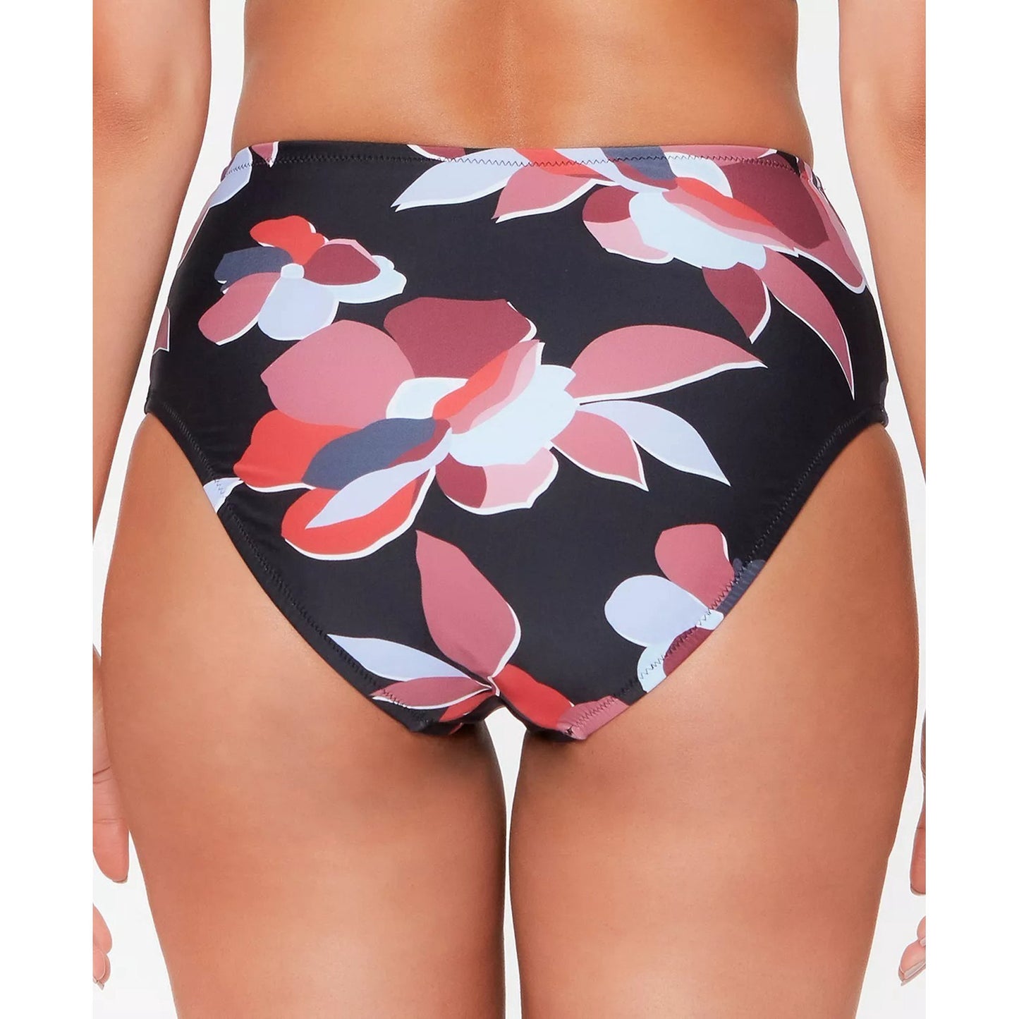 Bar III High-Rise Bikini Bottoms Color Floral Multi Size L