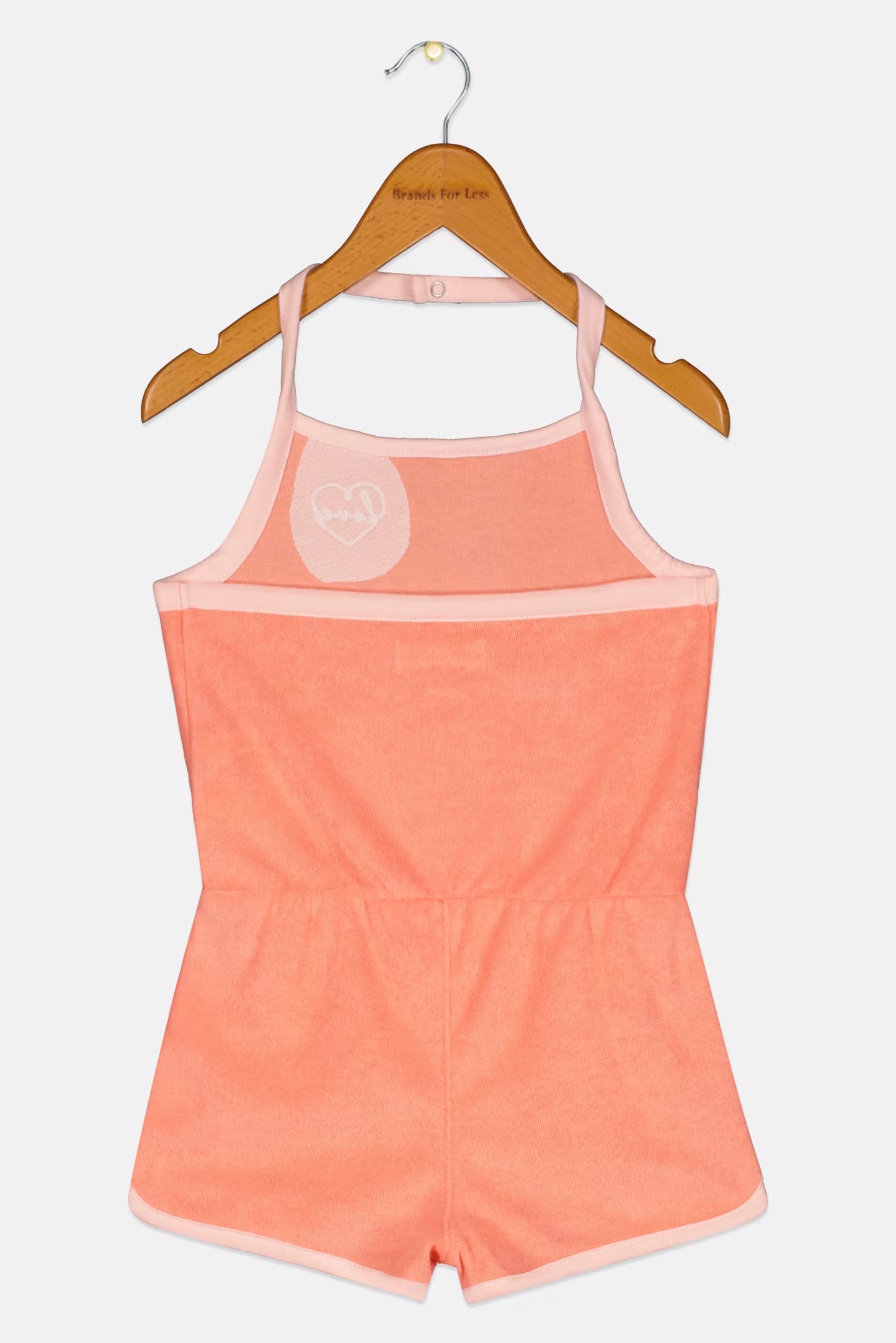 Epic Threads Toddlers Girl Embroidered Sleeveless Romper Color Shell Pink Size 4T