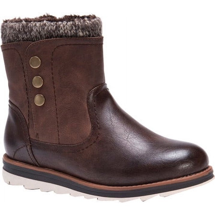 Muk Luks Women's Hope Ankle Boots Color Brown Size 10M
