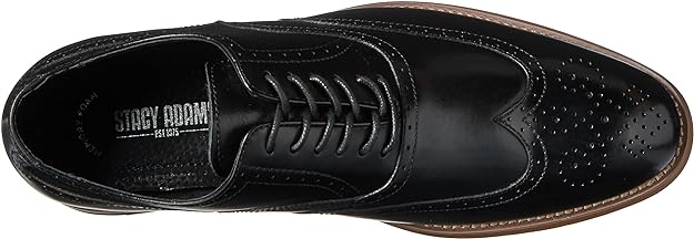 Stacy Adams Men's Dickinson Cap-Toe Lace-up Oxford Color Black Size 7M