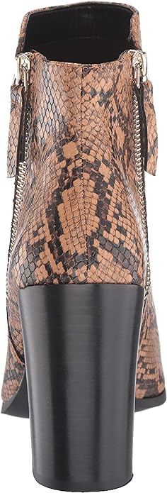 Kenneth Cole Women's Justin Zip Bootie Fashion Boot Color Tan Size 6.5M