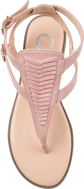 Journee Collection Women's Harmony Sandal Color Pink Size 8.5M