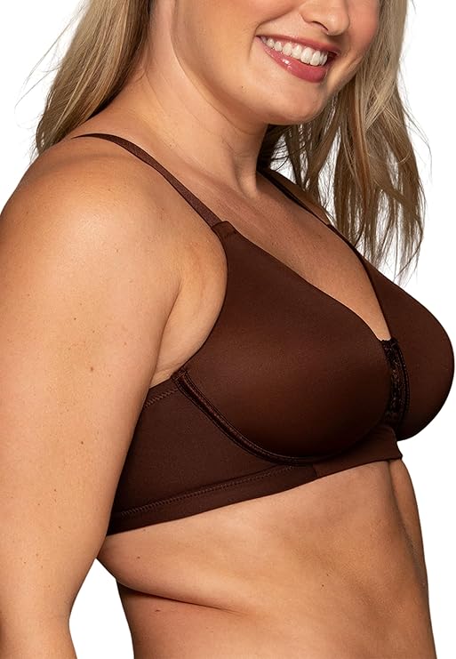 Vanity Fair Full Figure Beauty Back Smoothing Bra Cappuccino Size 40D