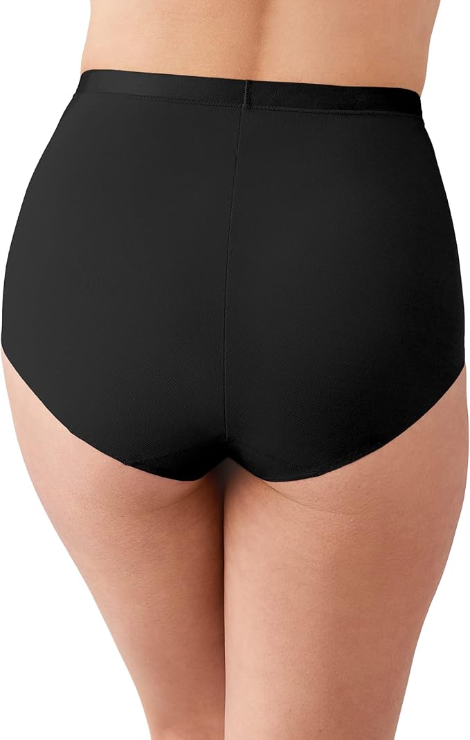 Wacoal Women's Straight Shapewear Shaping Brief Black Size L