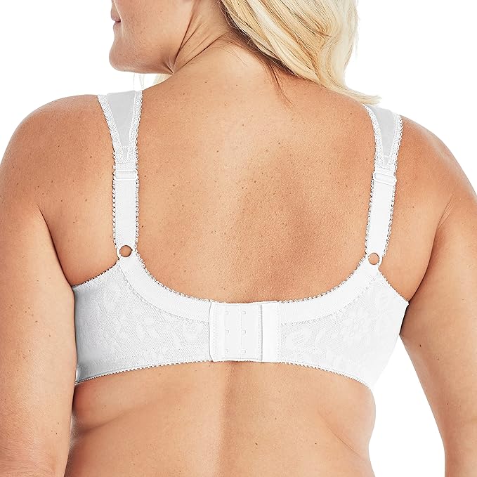Playtex 18 Hour Cotton Stretch Ultimate Lift T-Shirt Bra Grey Heather Size 38DD