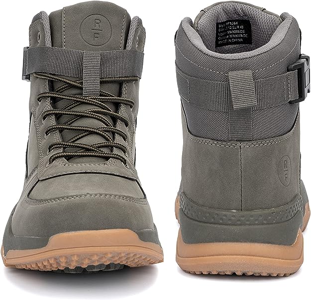 Reserved Footwear Men's Preston Mid-Top Sneaker Color Gray Size 9M