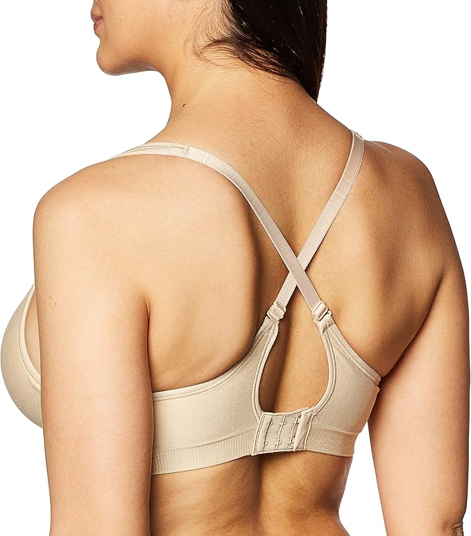 Bali Comfort Revolution ComfortFlex Wireless Bra Nude Size 2XL