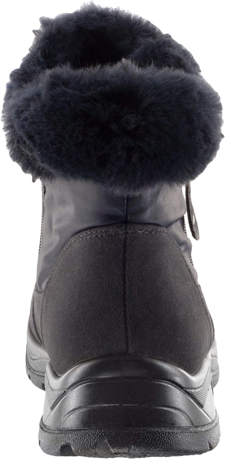 Easy Street Women's Frosty Waterproof Snow Boots Color Navy Size 8.5M