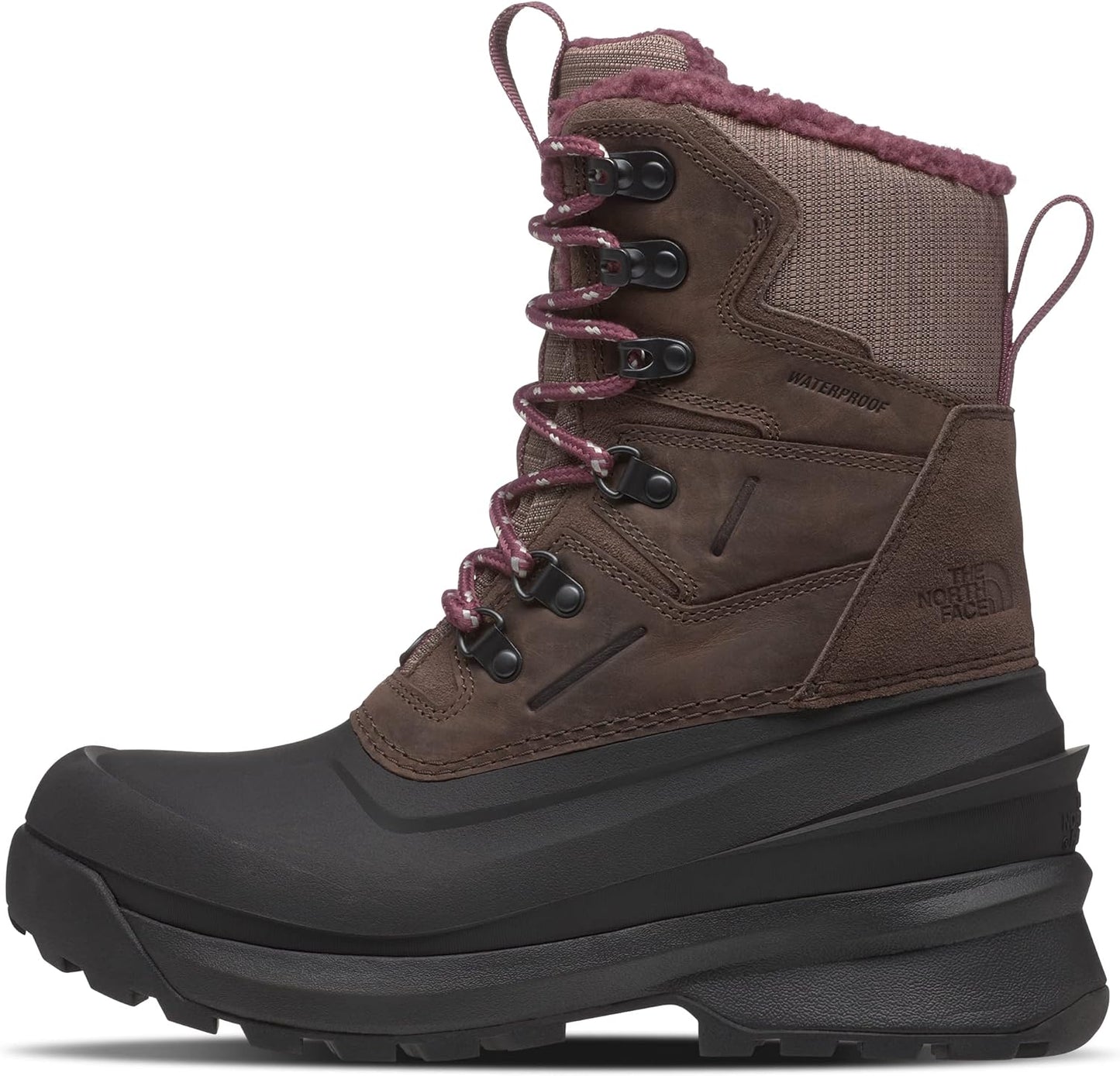 The North Face Women's Chilkat 400 Insulated Snow Boots Color Deep Taupe/Black Size 9M