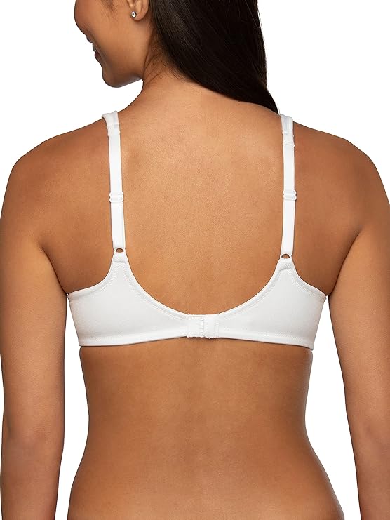 Vanity Fair Body Shine Full Coverage Underwire T-Shirt Bra Star White Size 38C