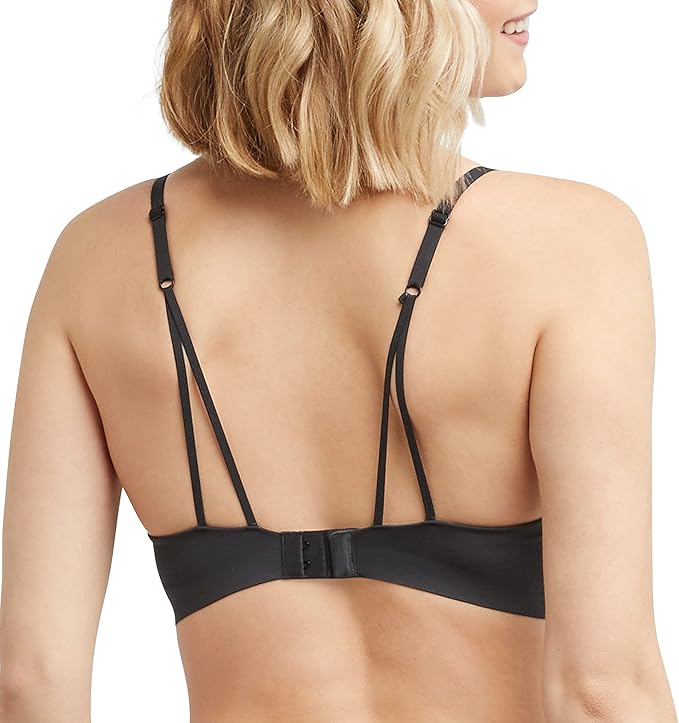 Maidenform Barely There Underwire Bra, Convertible Straps Color Black Size 34C