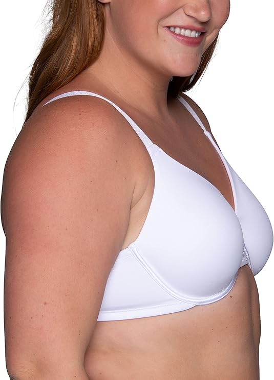 Vanity Fair Beauty Back Smoothing Minimizer Bra Color Star White Size 40DD