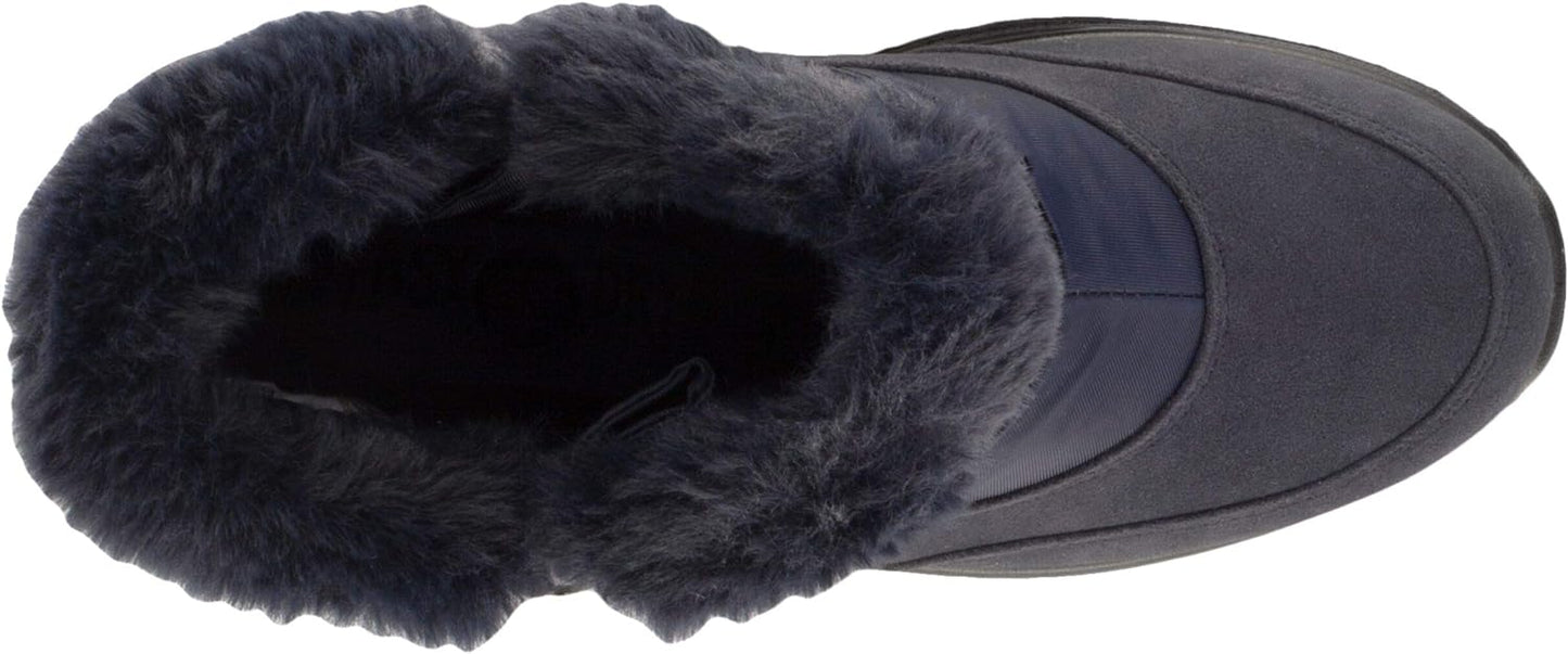 Easy Street Women's Frosty Waterproof Snow Boots Color Navy Size 8.5M