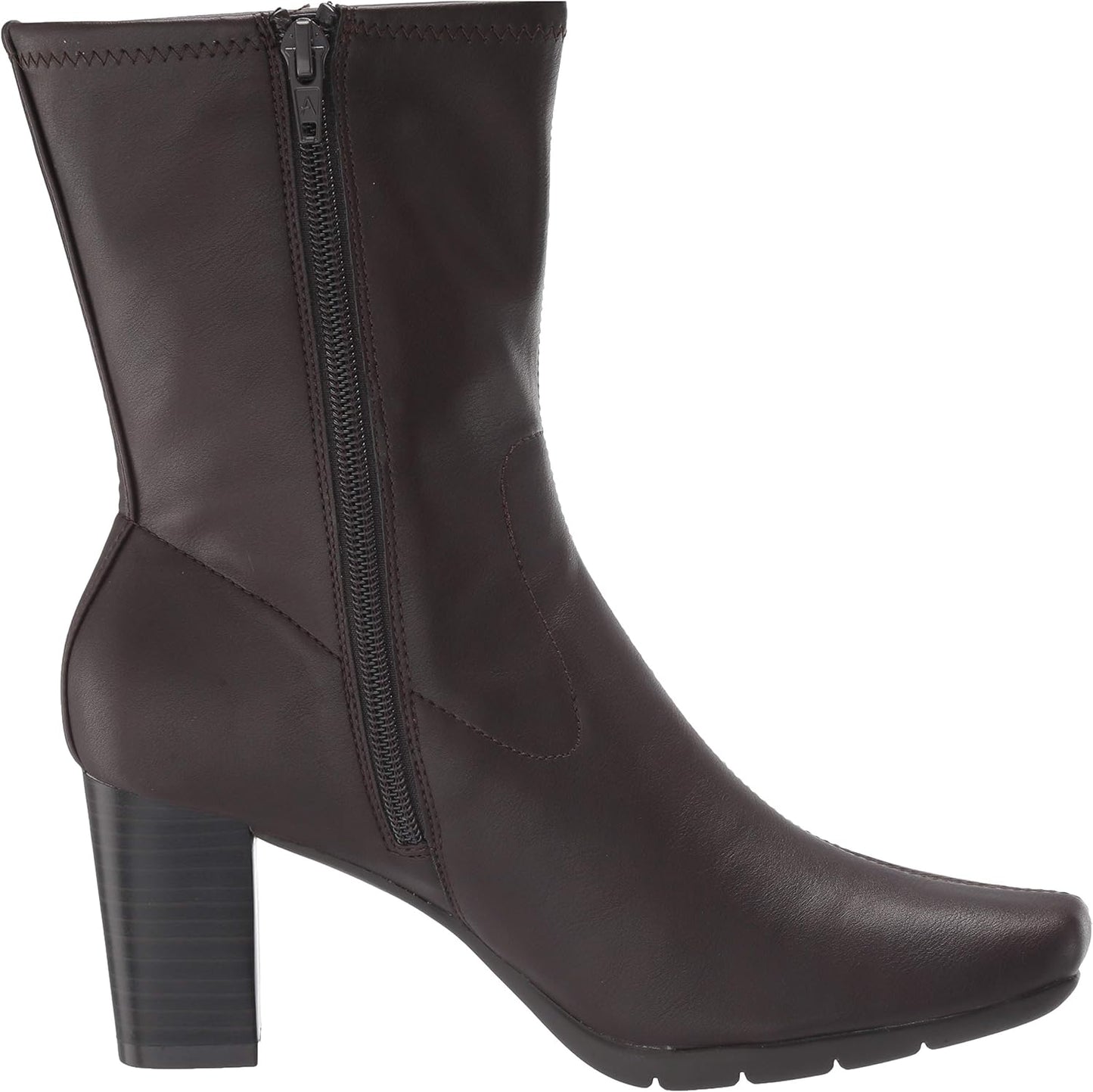 Aerosoles Women's Cinnamon Heel Cinnamon Mid Calf Boots Color Brown Size 10M