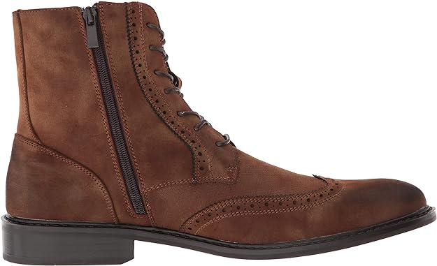 Unlisted by Kenneth Cole Men's Buzzer Oxford Boot Color Tan Size 10.5M