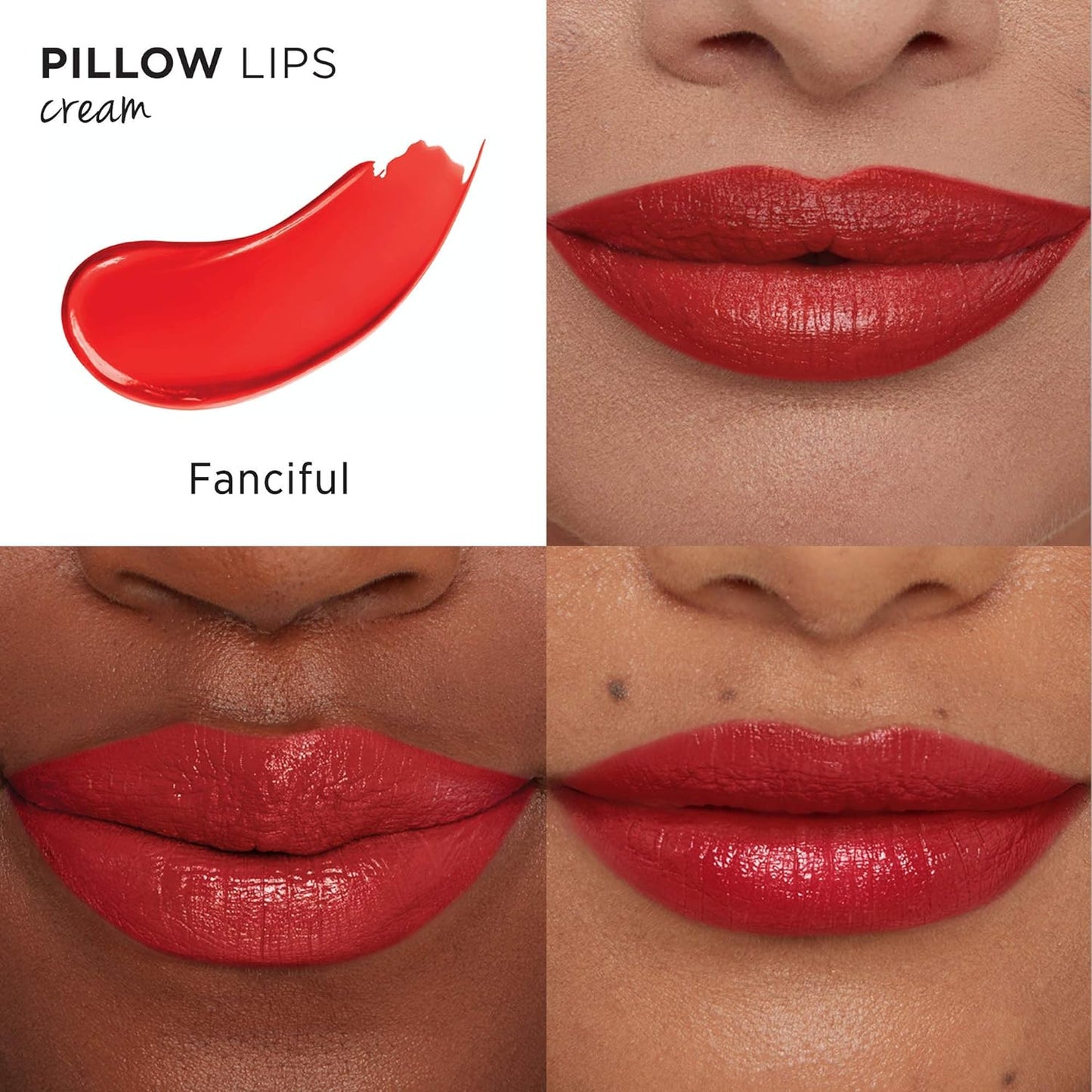 IT Cosmetics Pillow Lips Cream Wink Lipstick, Soft Coral, 0.13oz
