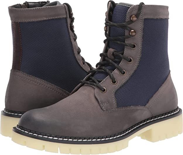 Steve Madden Men's Fashion Boot  Color Gray/Blue Size 12M