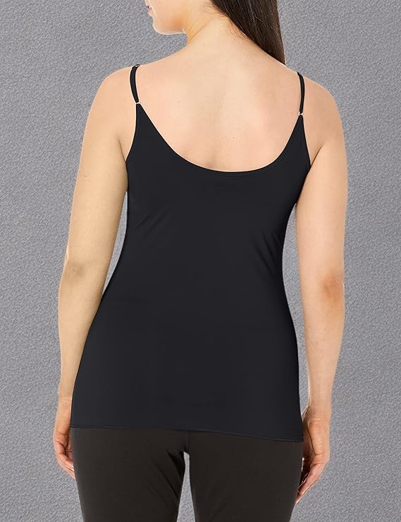 Jockey Shapewear Skimmies Ultralight Smoothing Camisole Black Size L
