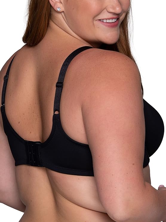 Vanity Fair Beauty Back Smoothing Minimizer Bra Black Size 40DD