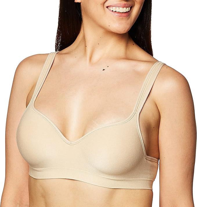 Bali Comfort Revolution ComfortFlex Wireless Bra Nude Size 2XL