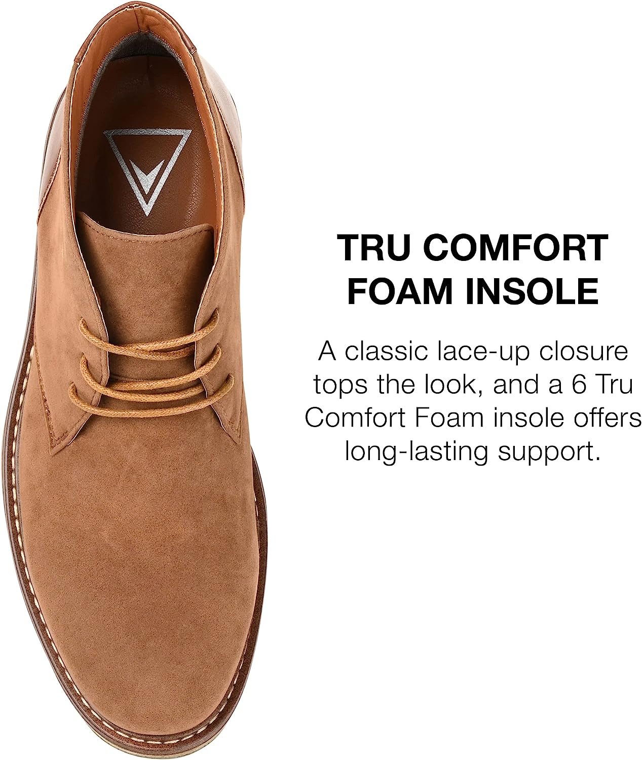 Vance Co. Men's Orson Chukka Boot Color Tan Size 10.5M