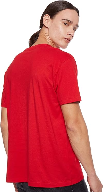 Polo Ralph Lauren Men's Classic-Fit V-Neck Cotton T-Shirt Color Red Size 2XL